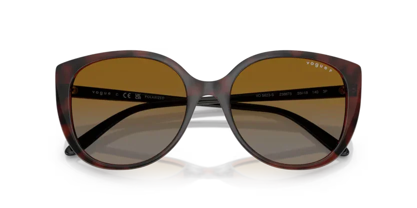 Vogue | 5623S | Top Dark Havana/Light Brown Polarised