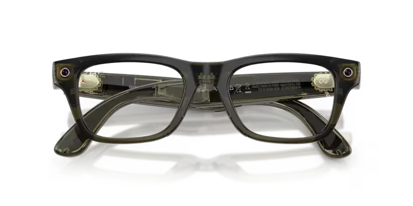 Ray-Ban Meta Gen 2 | RW7001 Blayzer Optics M | Transparent Dark Olive