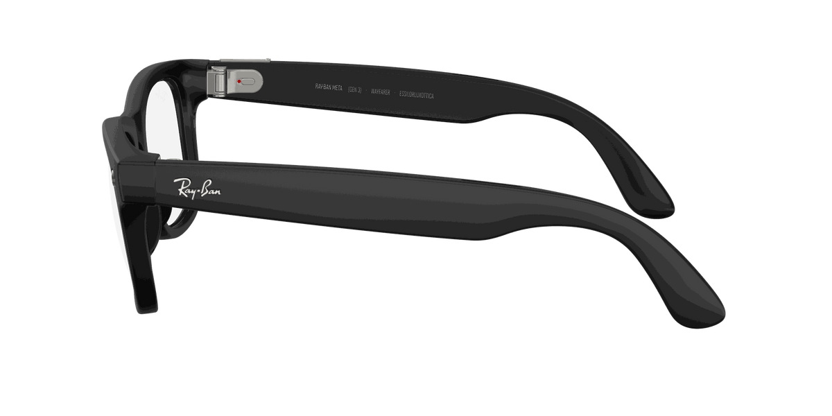 Ray-Ban Meta Gen 3 | RW4011 Wayfarer L | Matte Black Clear BLF&AR