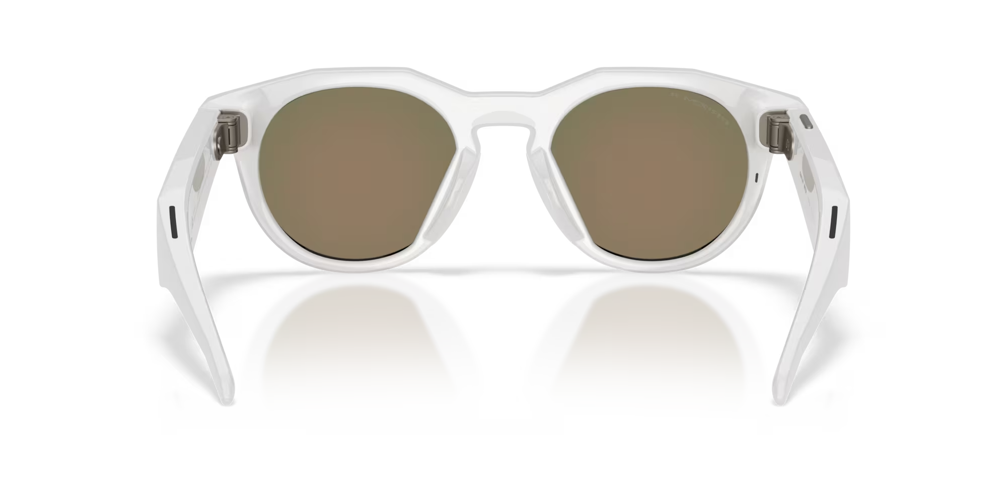 Oakley Meta HSTN PRIZM Ruby Lenses Warm Grey Frame Sunglasses