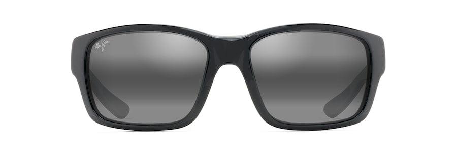 Maui Jim | Mangroves | Black Gloss With Grey Interior - iKANDi Sunglasses