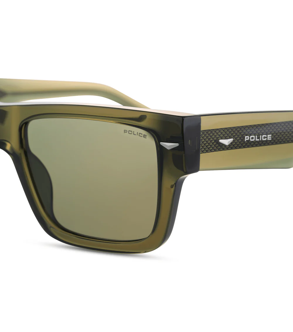 Police | SPLQ87E Supernova 1 | Glossy Trans Green