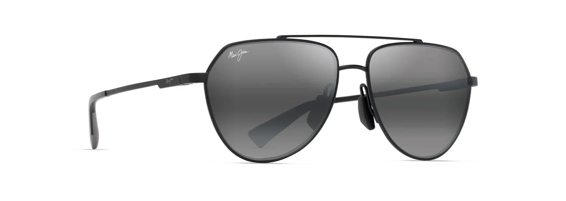 Maui Jim | Waiwai | Matte Black With Grey - iKANDi Sunglasses