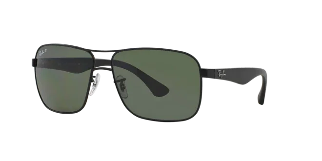 Ray Ban 3516 Matte Black Polarised