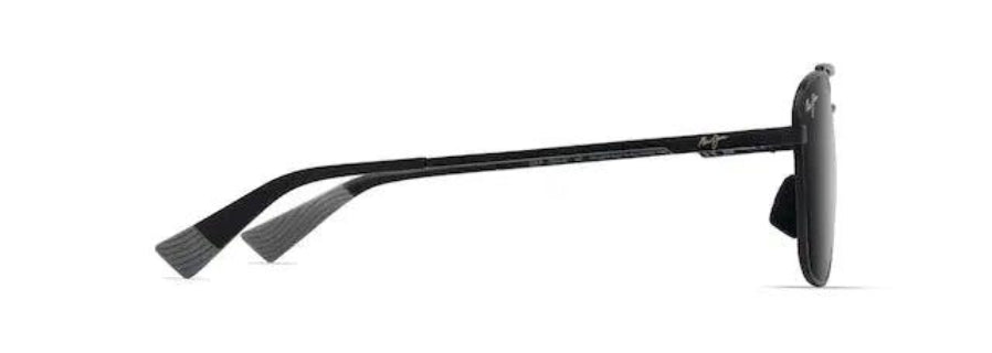 Maui Jim | Piwai AF | Matte Black With Grey - iKANDi Sunglasses