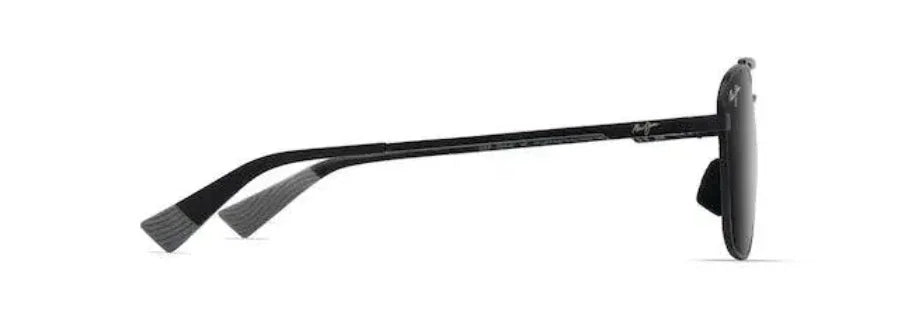 Maui Jim | Piwai AF | Matte Black With Grey - iKANDi Sunglasses