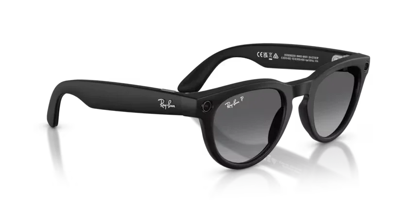 Ray-Ban Meta Gen 2 | RW4013 Headliner | Matte Black Gradient Graphite Polarised