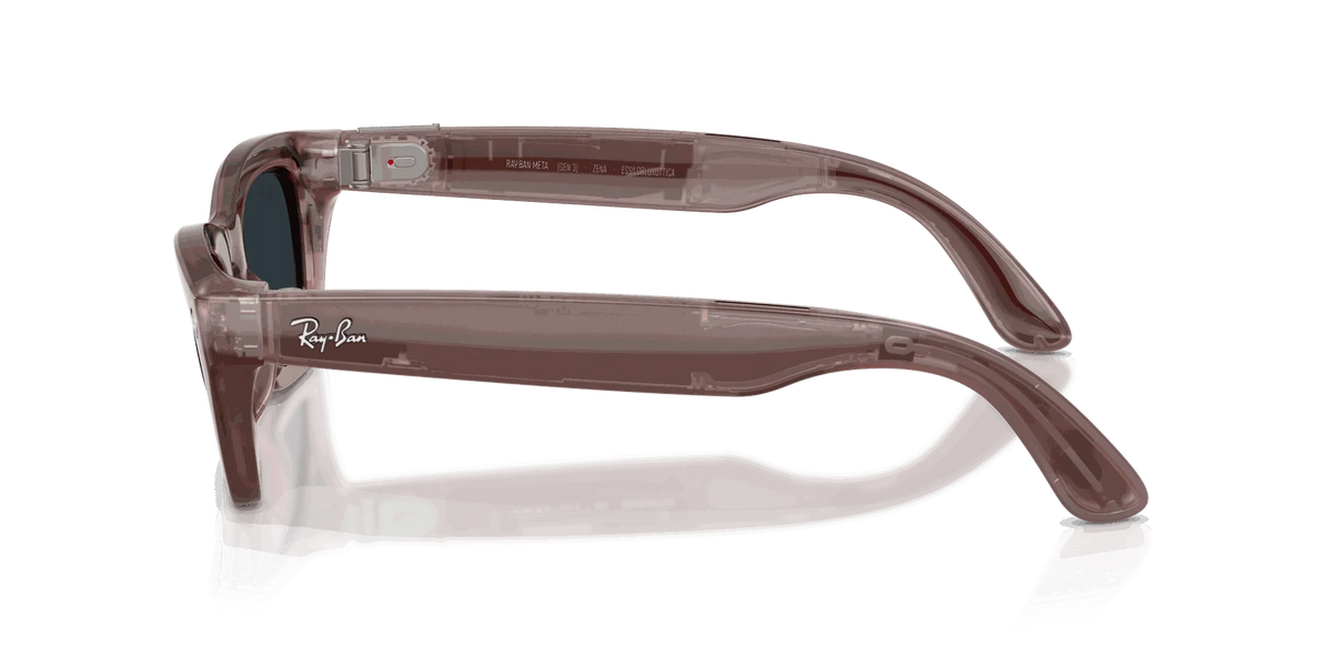 Ray-Ban Meta Gen 3 | RW4015 Zena | Milky Pink Blush Transitions Gen S Grey