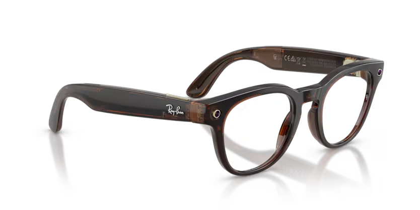 Ray-Ban Meta Gen 2 | RW7002 Scriber Optics | Transparent Umber Clear