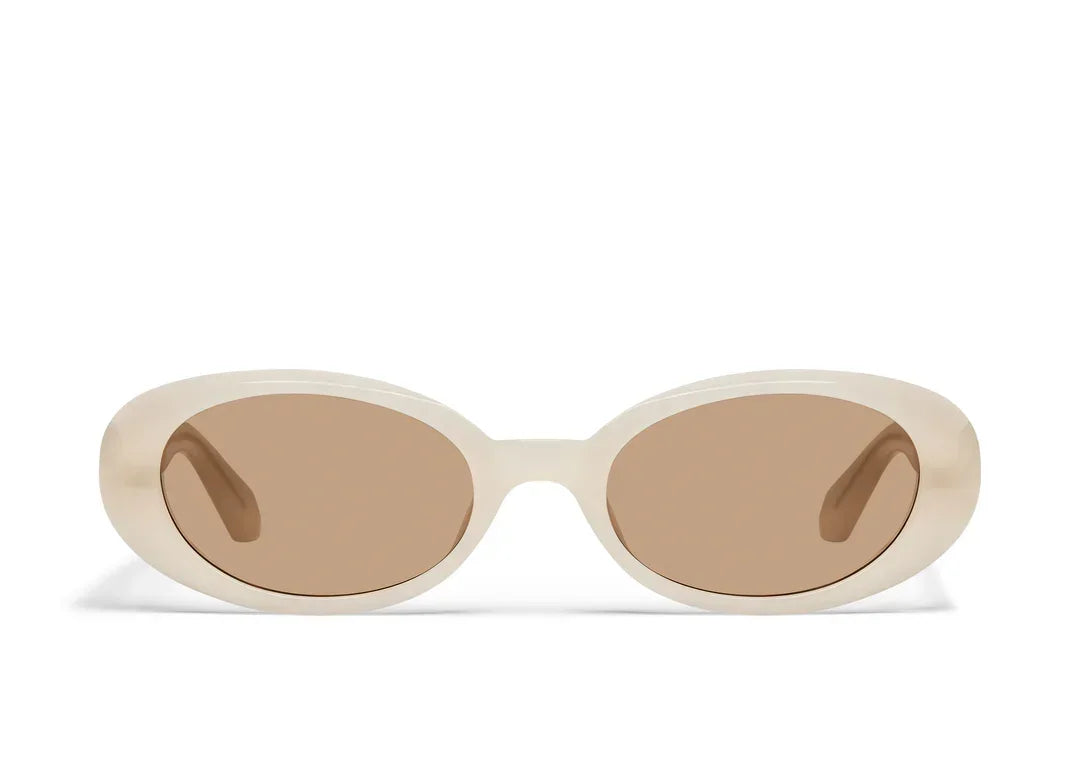 Quay | Felt Cute | Bone/Tan