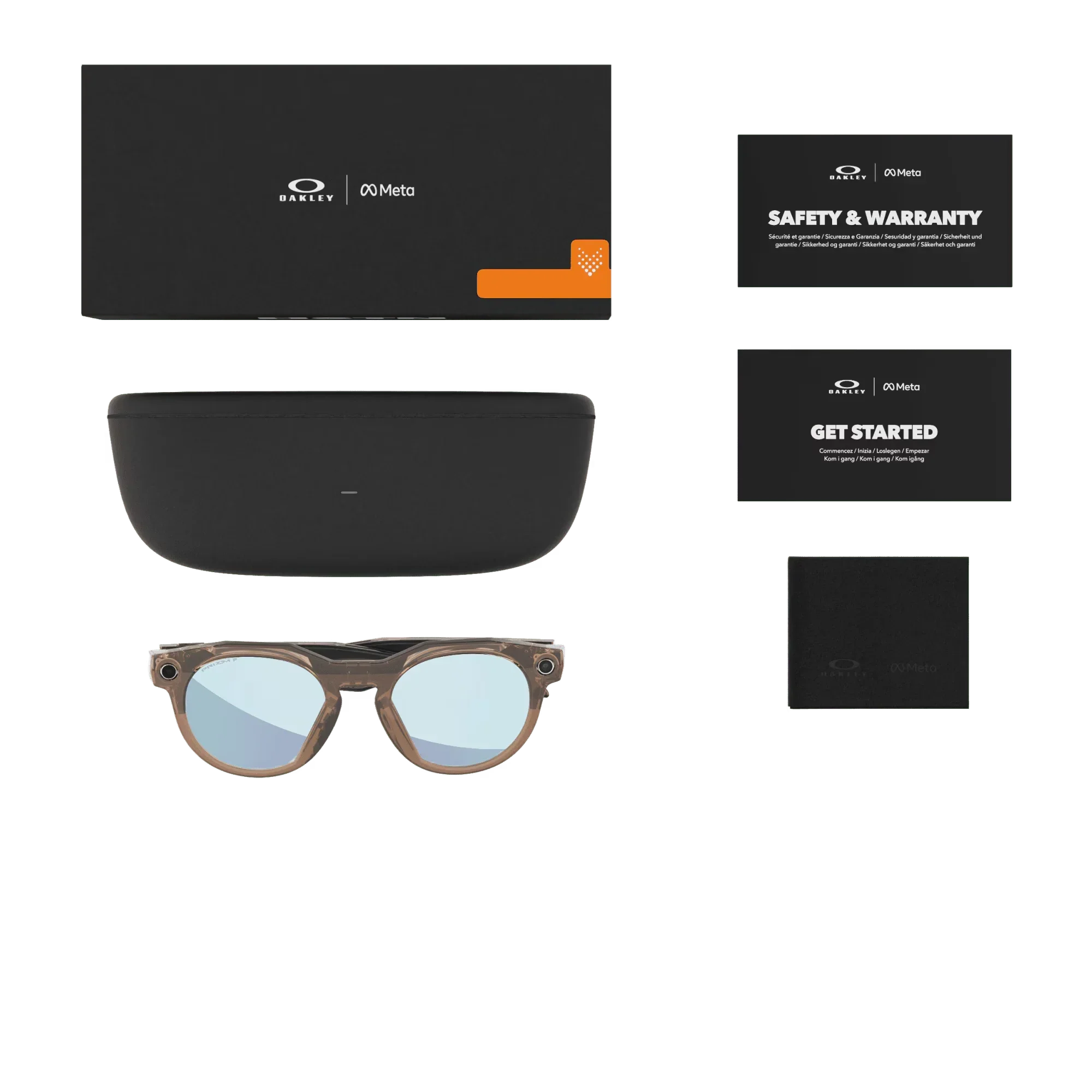 Oakley Meta HSTN PRIZM Deep Water Polarised Brown
