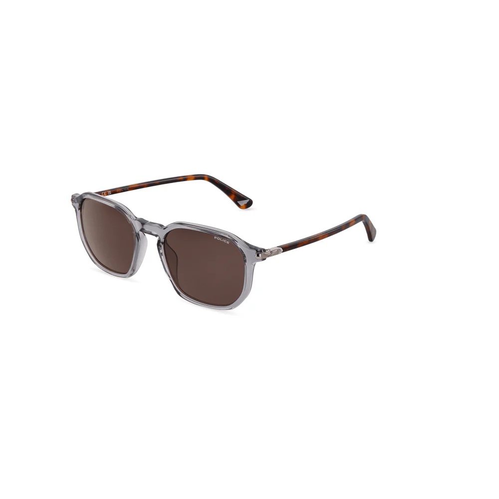 Police | Roadie 8 | Clear Glossy Grey Brown