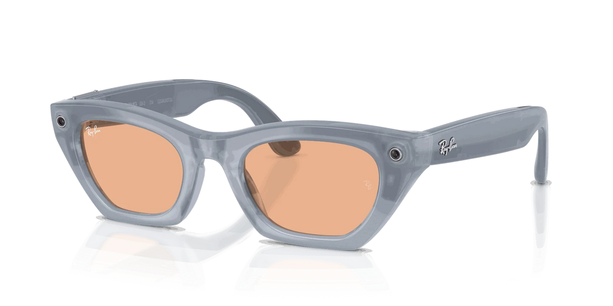 Ray-Ban Meta Gen 3 | RW4015 Zena | Milky Grey Lilac Transitions Copper