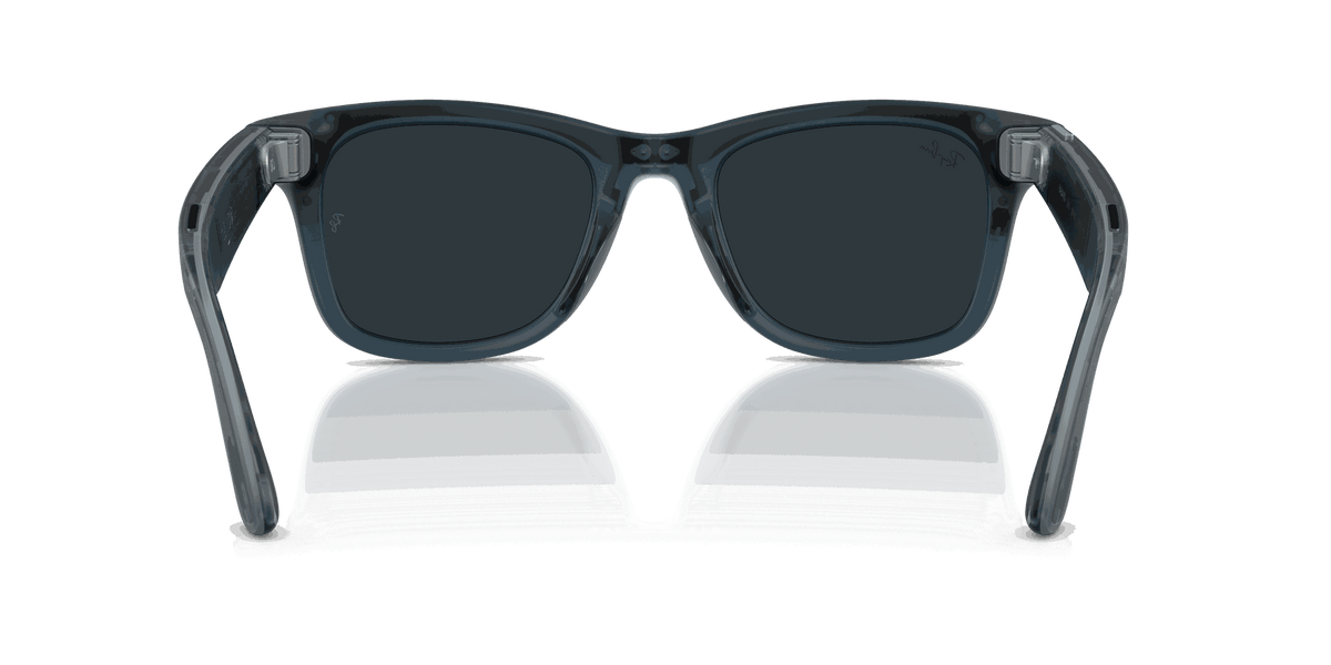 Ray-Ban Meta Gen 3 | RW4011 Wayfarer L | Tp. Mt. Ocean Blue Transitions Gen S Grey