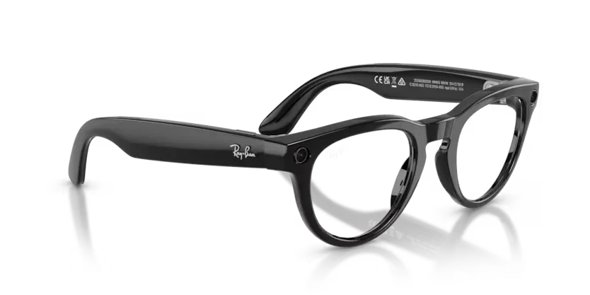 Ray-Ban Meta Gen 2 | RW4013 Headliner | Shiny Black Graphite Green Transitions
