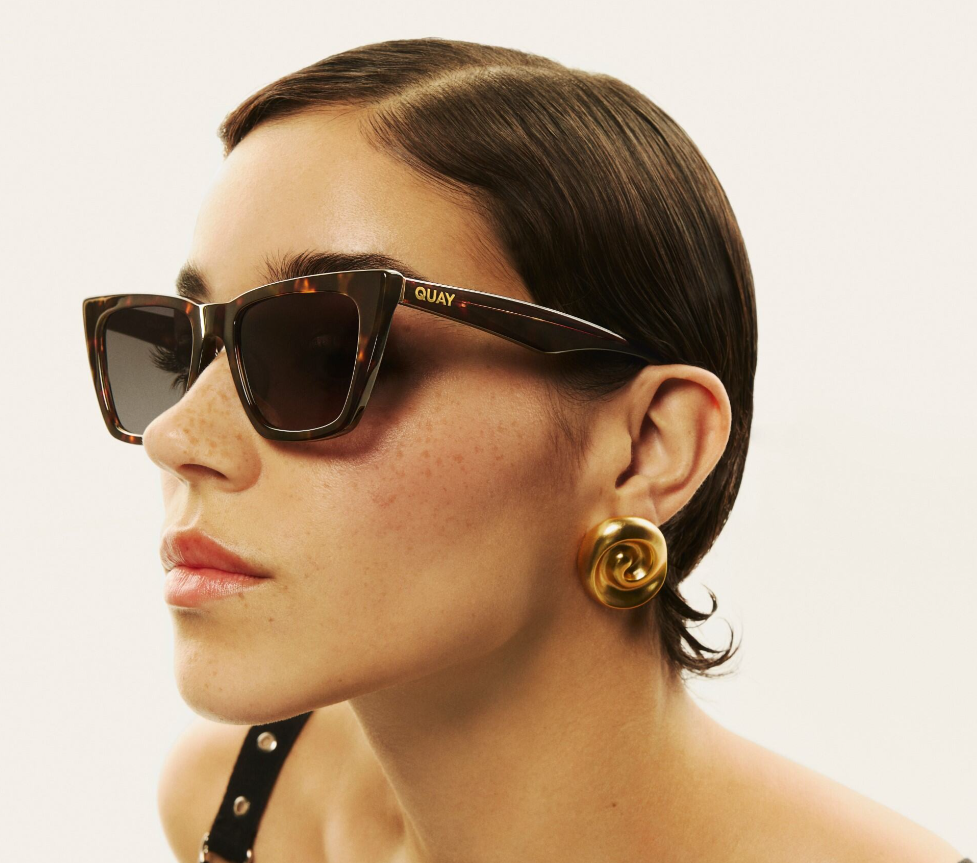 Quay | Call The Shots | Dark Tort/Smoke Taupe