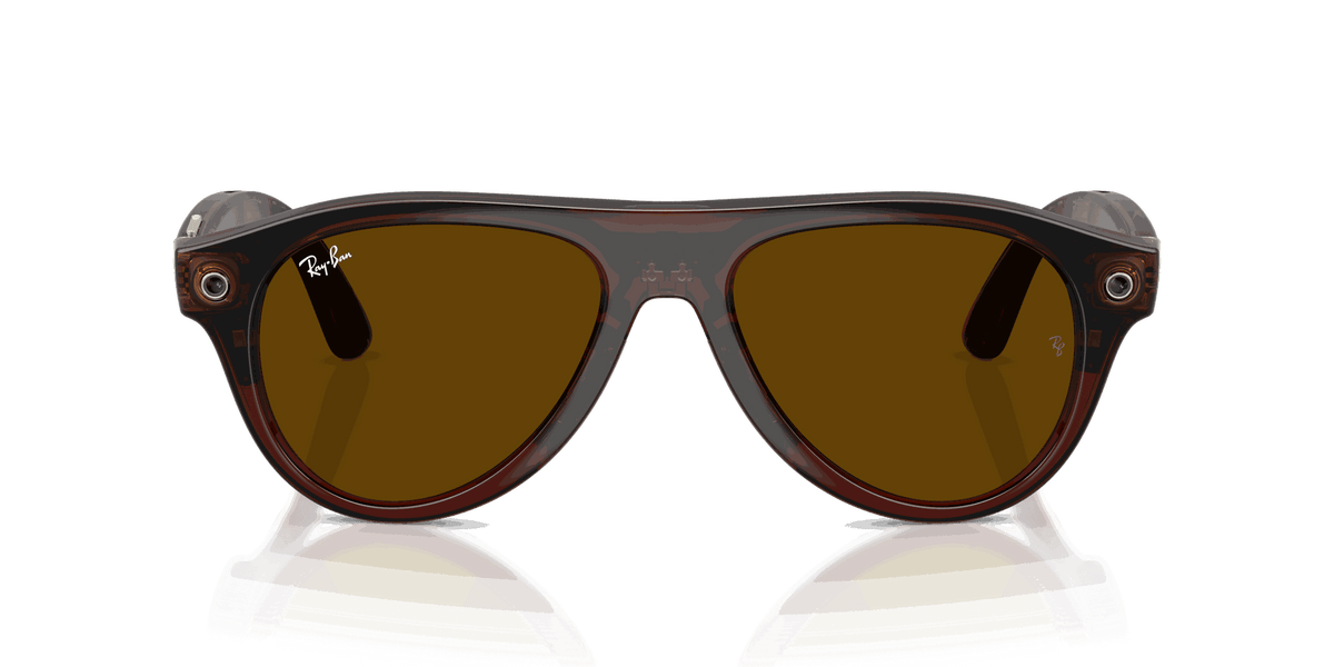 Ray-Ban Meta Gen 3 | RW4016 Aviator | Transp. Umber Transitions Jade