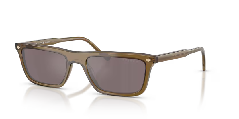 Vogue Eyewear | VO5687S | Transparent Olive Green Polarised