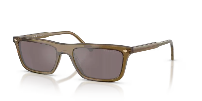 Vogue Eyewear | VO5687S | Transparent Olive Green Polarised