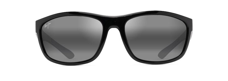 Maui Jim | Nuu Landing | Black Gloss - iKANDi Sunglasses