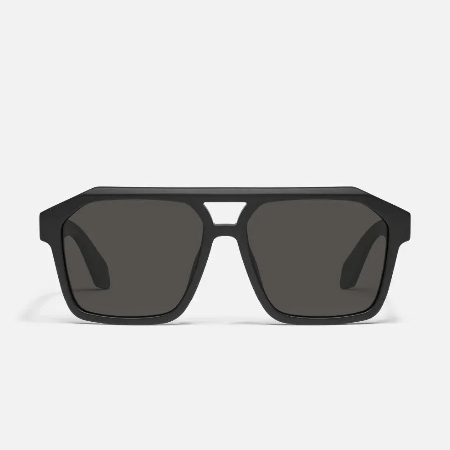 Quay | Soundcheck | Matte Black/Black Polarised
