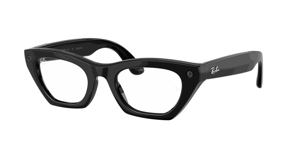 Ray-Ban Meta Gen 3 | RW4015 Zena | Shiny Black Clear BLF&AR