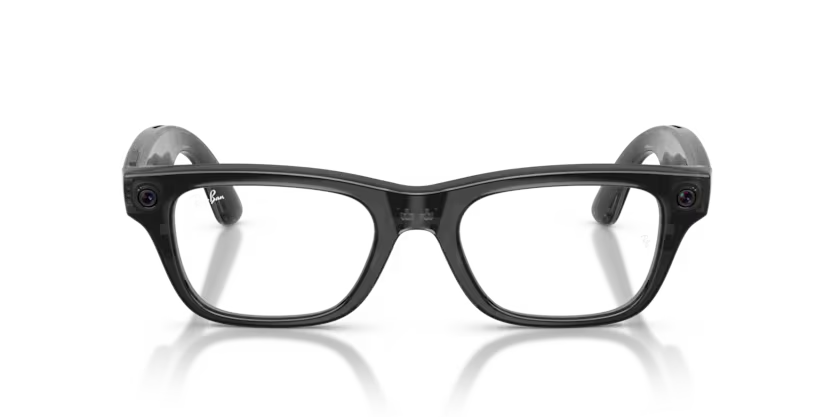 Ray-Ban Meta Gen 2 | RW7001 Blayzer Optics | Transparent Black Clear