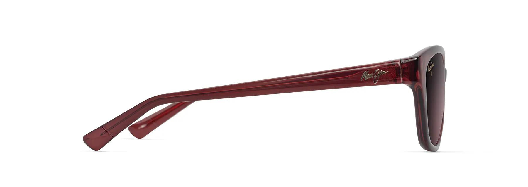 Maui Jim | Punono | Shiny Transparent Burgundy
