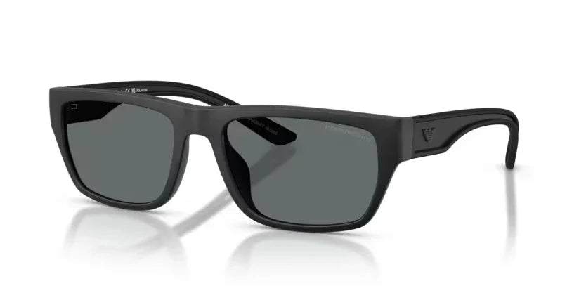 Emporio Armani | 4267U | Rubberized Matte Black Polarised