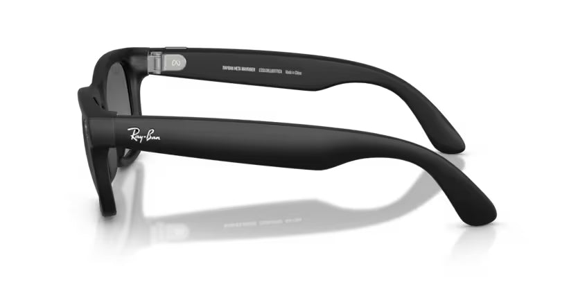 Ray-Ban Meta Gen2 | RW4012 Wayfarer | Matte Black Gradient Graphite Polarised
