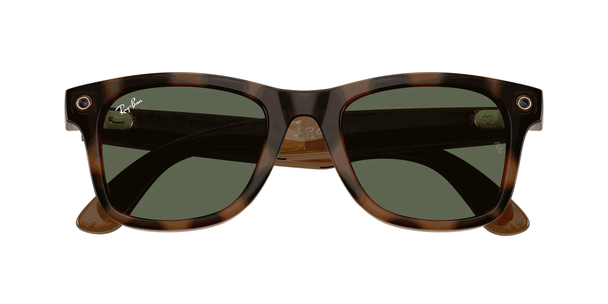 Ray-Ban Meta Gen 3 | RW4011 Wayfarer L | Havana G15 Green