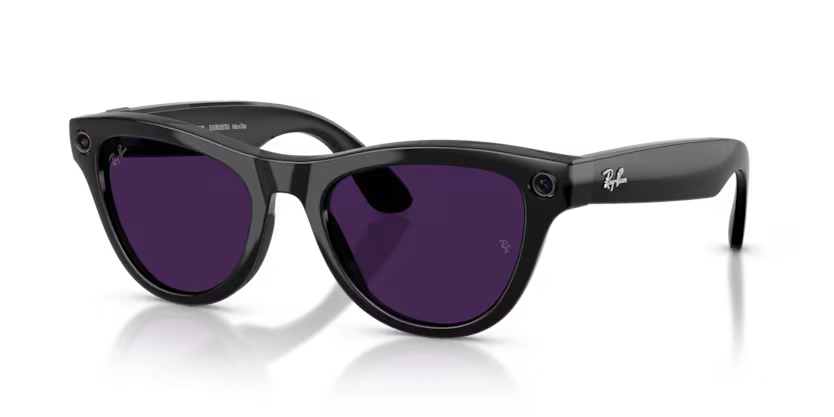 Ray-Ban Meta Gen 2 | RW4014 Skyler | Black Amethyst Transitions