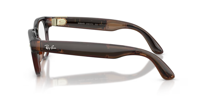 Ray-Ban Meta Gen 2 | RW7002 Scriber Optics | Transparent Umber Clear
