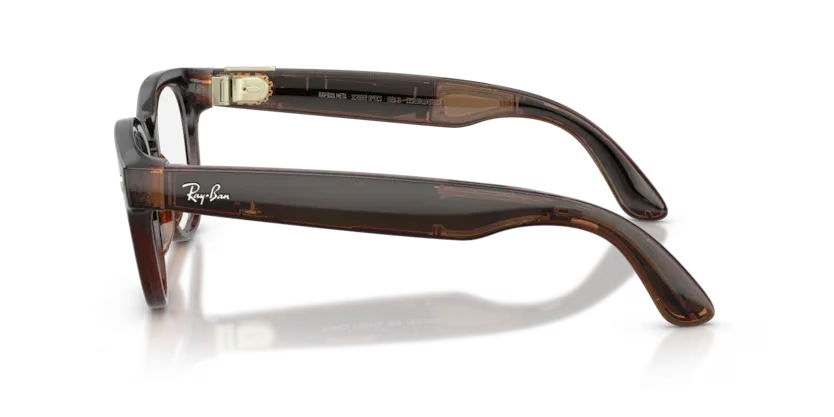 Ray-Ban Meta Gen 2 | RW7002 Scriber Optics | Transparent Umber Clear