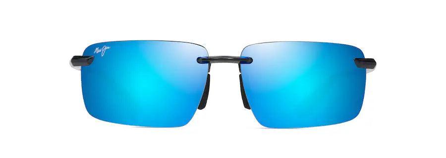 Maui Jim | Laulima | Shiny Transparent Dark Grey - iKANDi Sunglasses