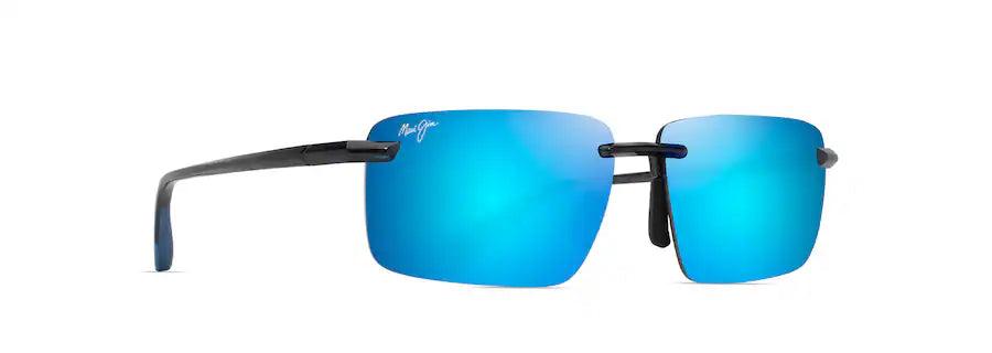 Maui Jim | Laulima | Shiny Transparent Dark Grey - iKANDi Sunglasses