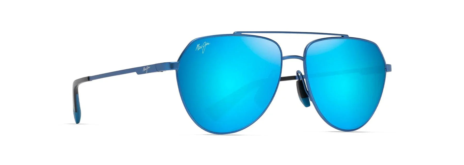 Maui Jim | Waiwai | Matte Transparent Blue - iKANDi Sunglasses