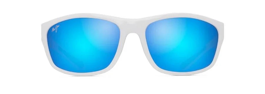 Maui Jim | Nuu Landing | White - iKANDi Sunglasses