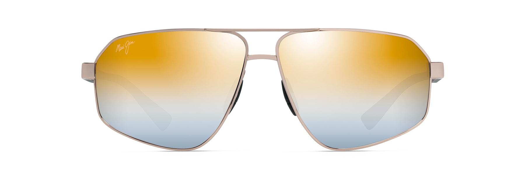 Maui Jim | Keawawa | Shiny Gold With Green - iKANDi Sunglasses
