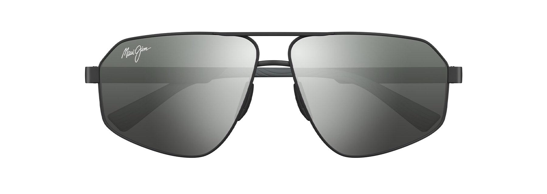 Maui Jim | Keawawa | Matte Gunmetal With Black - iKANDi Sunglasses