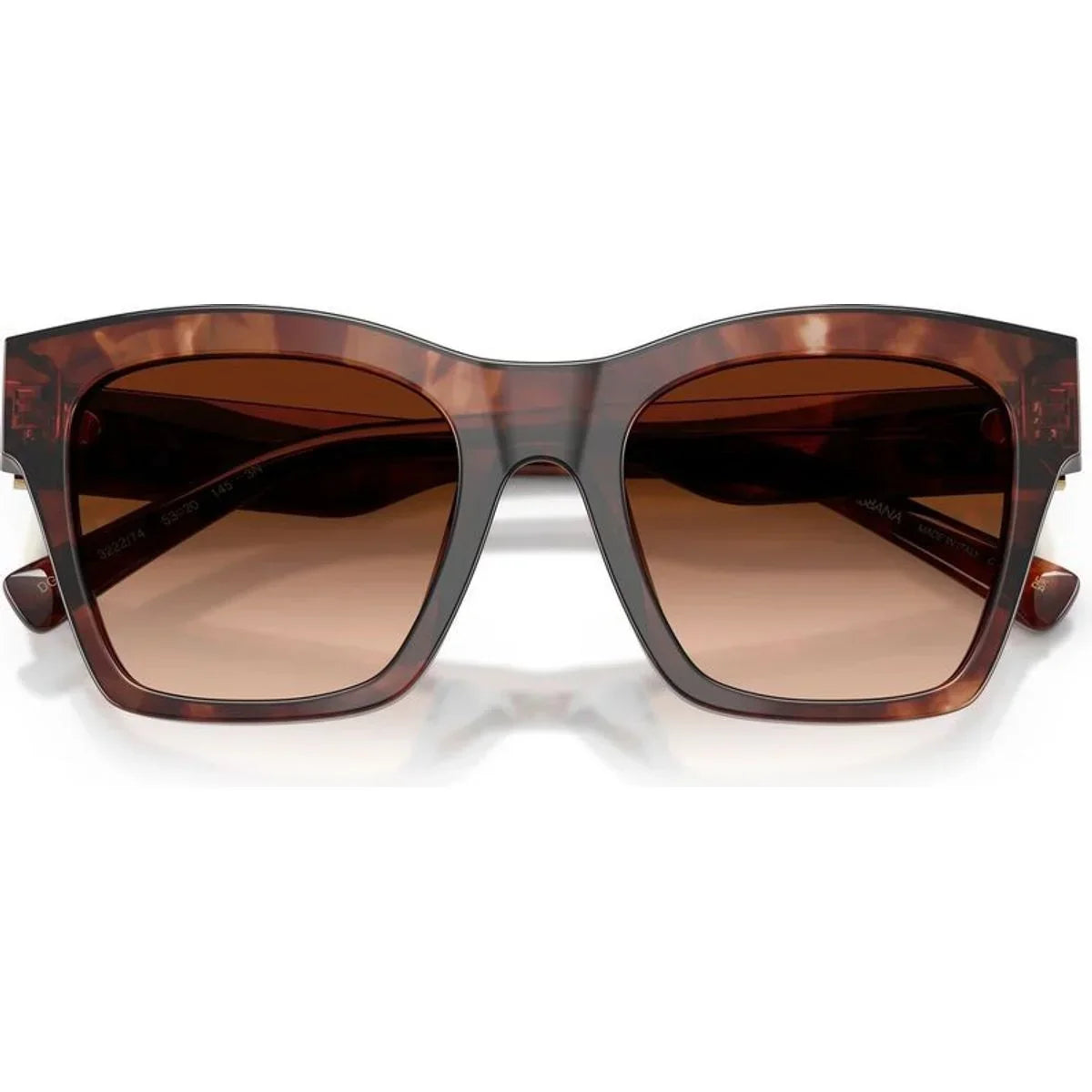 Dolce & Gabbana | DG4512 | Dark Red Havana Brown Gradient