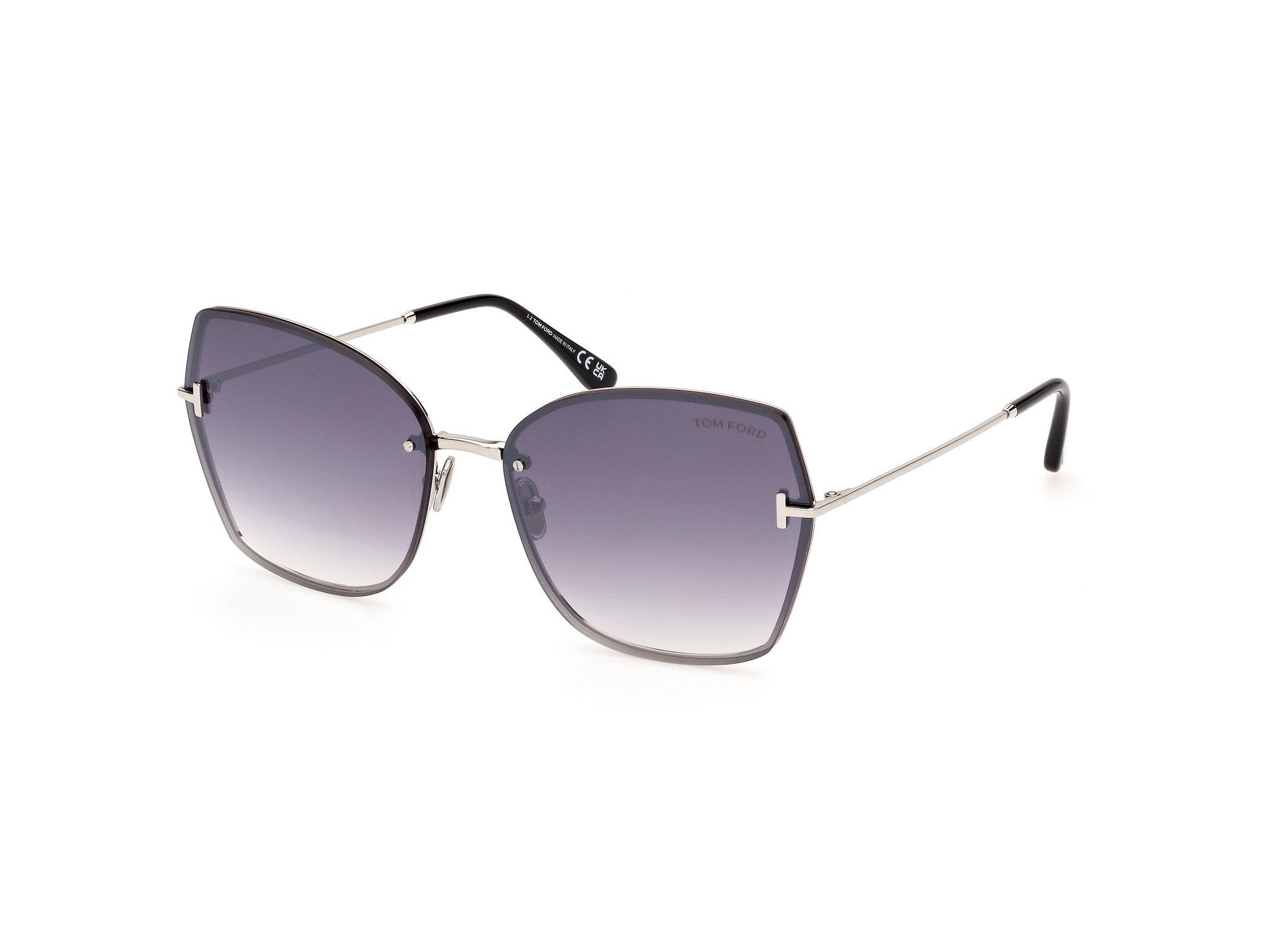 Tom Ford | 1107 Nickie | Shiny Palladium - iKANDi Sunglasses