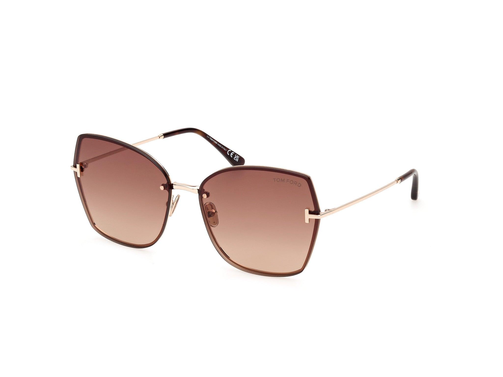 Tom Ford | 1107 Nickie | Shiny Rose Gold - iKANDi Sunglasses