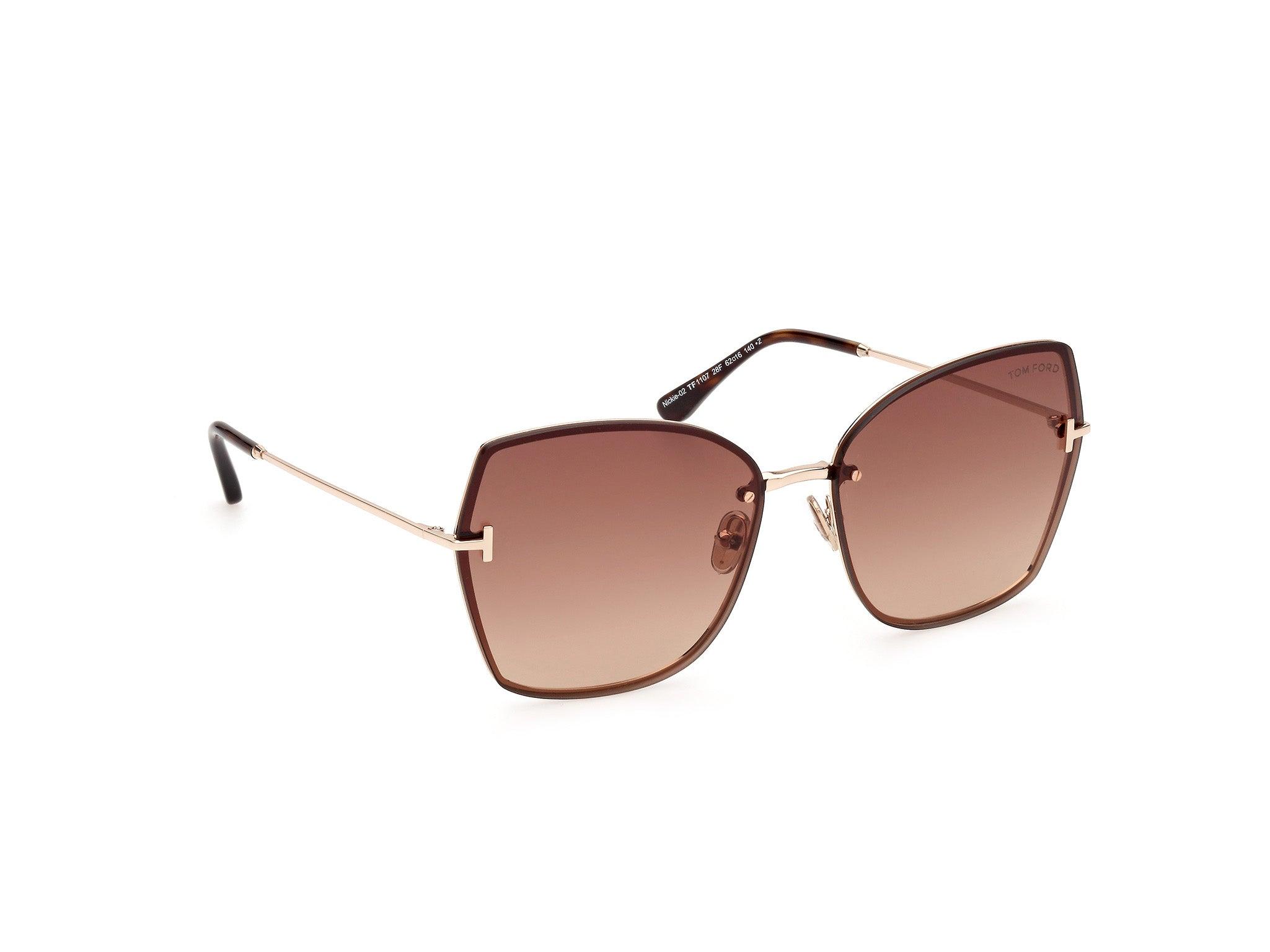 Tom Ford | 1107 Nickie | Shiny Rose Gold - iKANDi Sunglasses