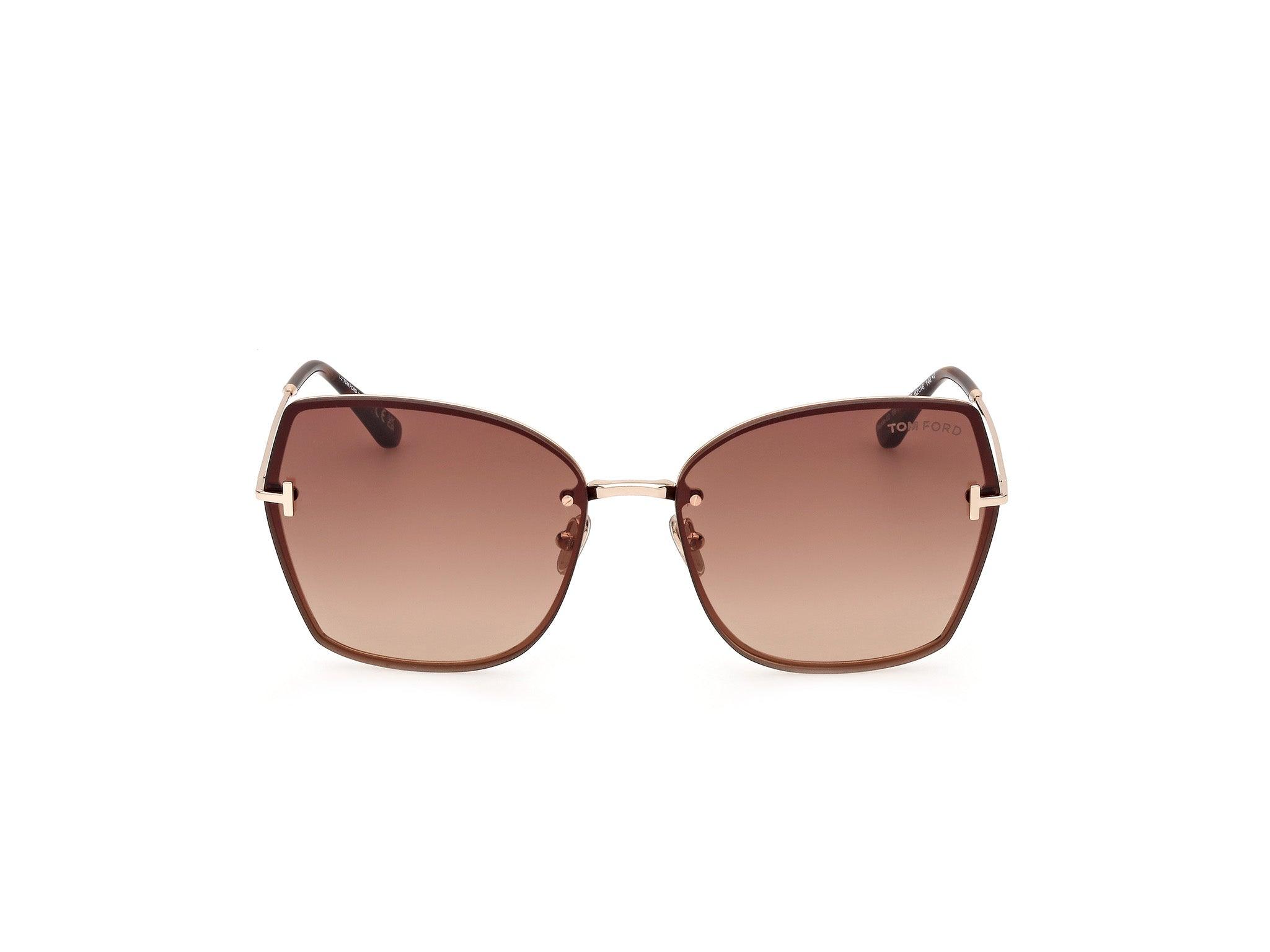 Tom Ford | 1107 Nickie | Shiny Rose Gold - iKANDi Sunglasses