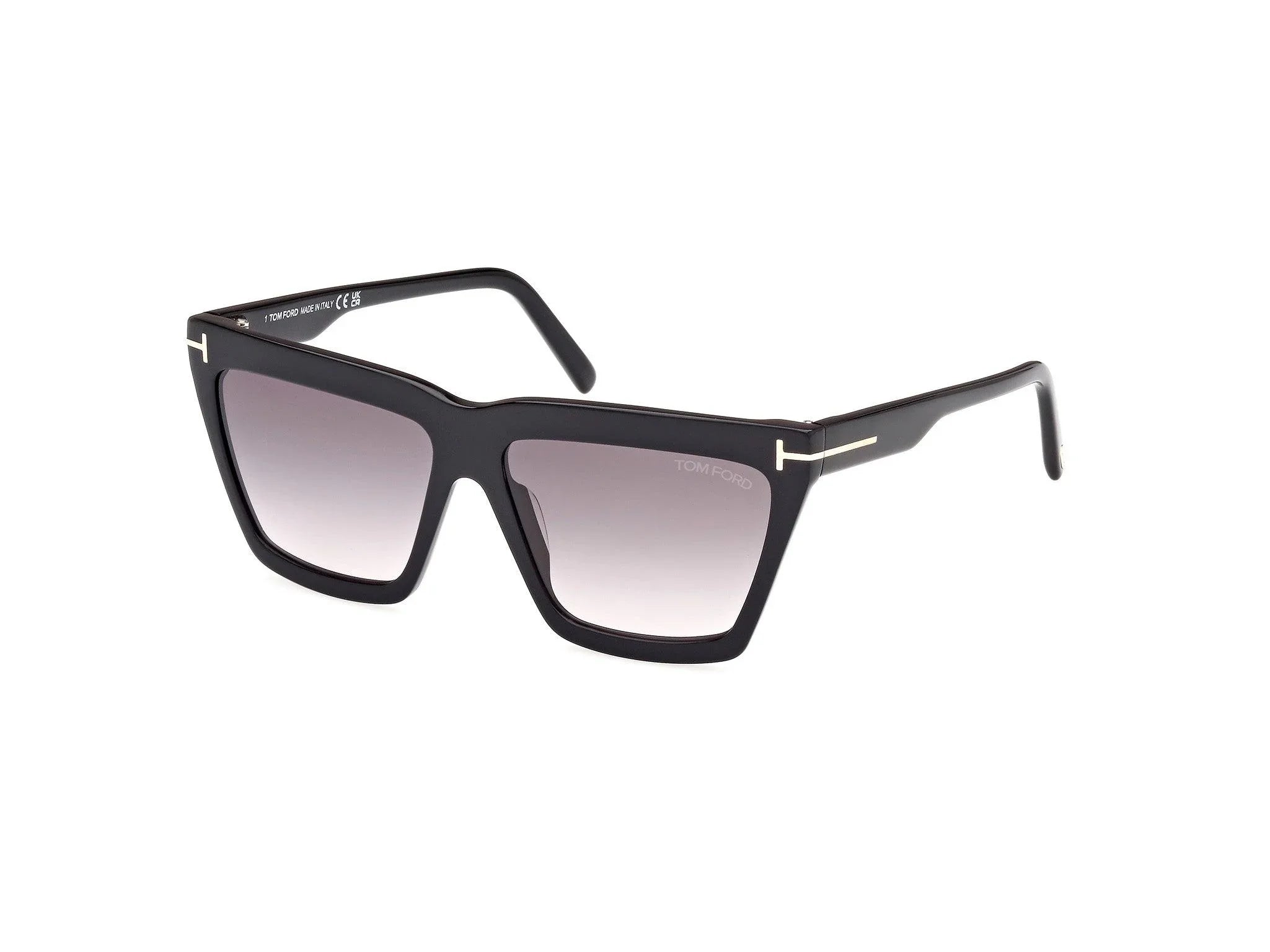 Tom Ford | 1110 Eden | Shiny Black - iKANDi Sunglasses