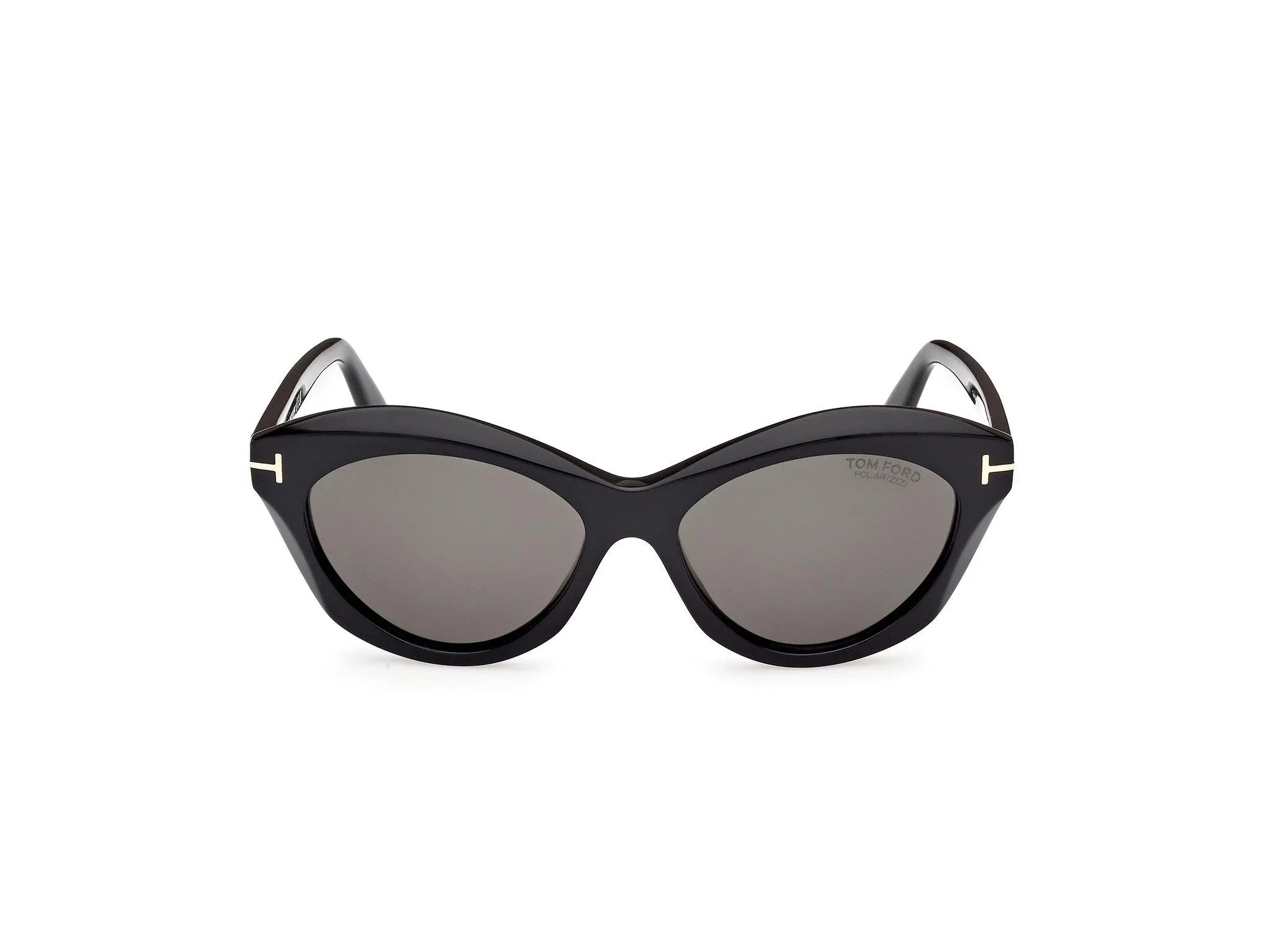 Tom Ford | 1111 Toni | Shiny Black Polarised - iKANDi Sunglasses