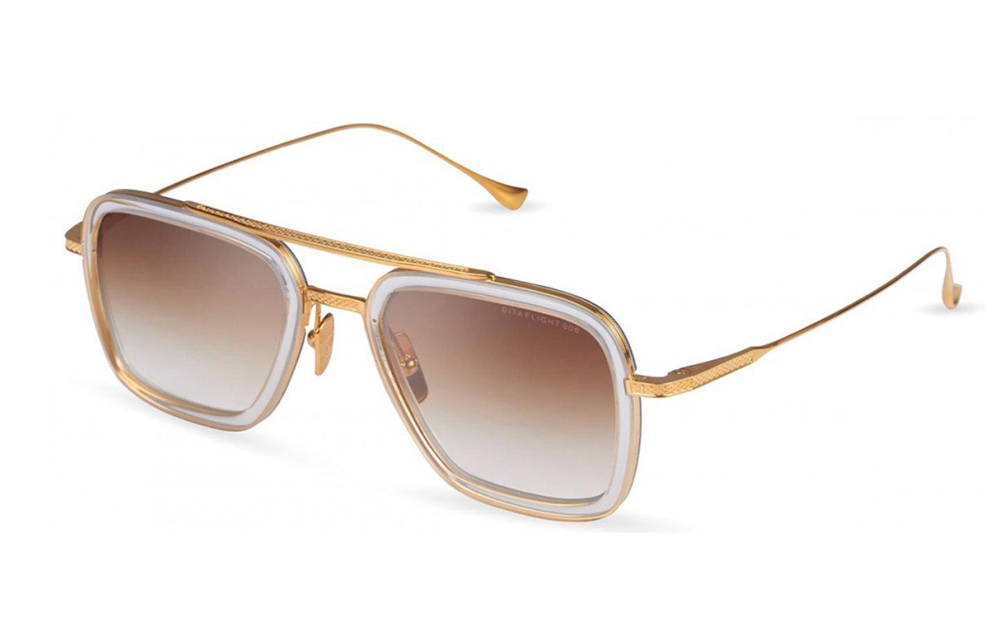 DITA | Flight.006 | Clear/Gold - iKANDi Sunglasses