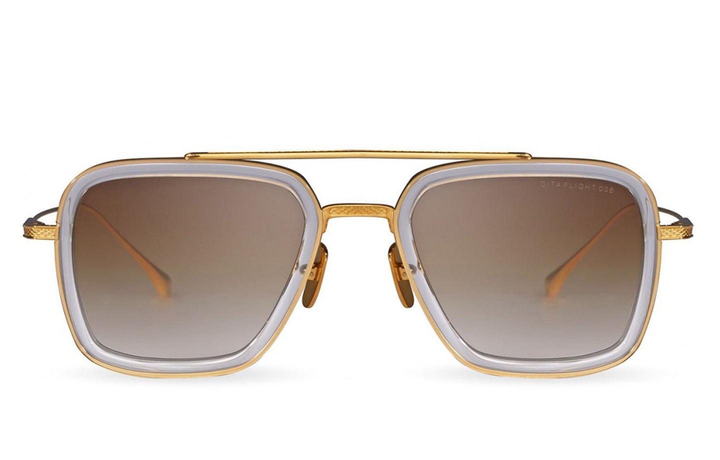 DITA | Flight.006 | Clear/Gold - iKANDi Sunglasses