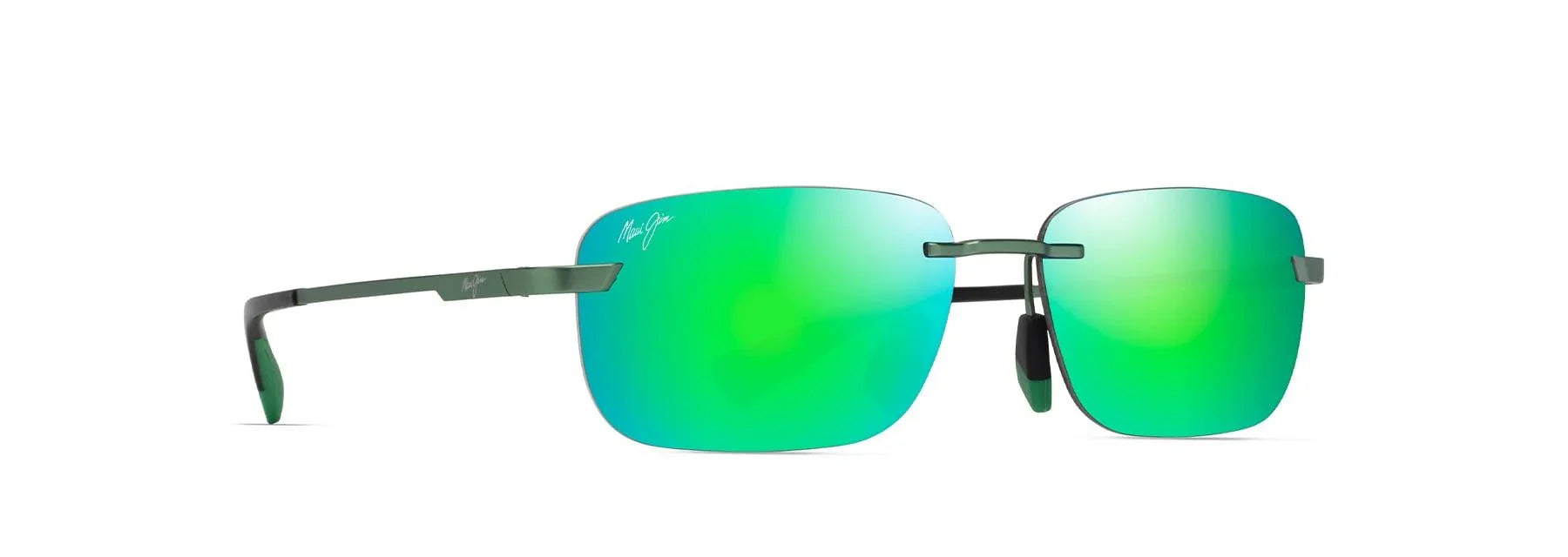Maui Jim | Lanakila | Matte Transprent Green - iKANDi Sunglasses